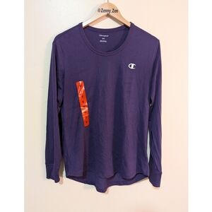 Champion| Purple Long sleeve Tee | Size M
